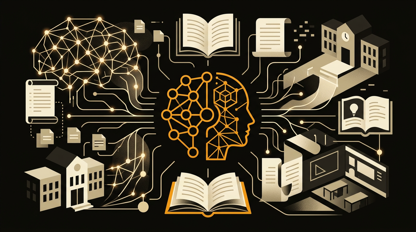 Ilustração da notícia: Inteligência artificial nas escolas e o futuro do pensamento crítico